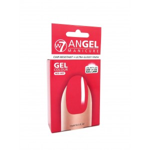 W7 Angel Manicure Gel Nail Colour Polish ~ Red Hot