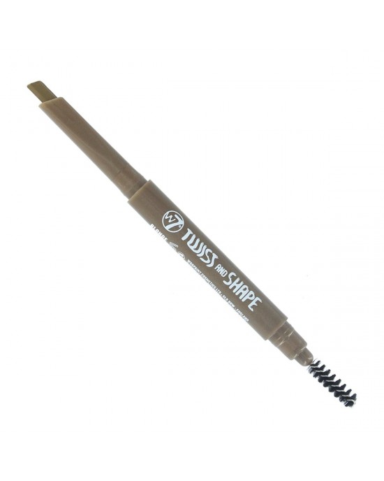 W7 Twist And Shape Angled Eyebrow Pencil With Spoolie ~ Blonde, Eyebrow Liner & Definition, W7 Cosmetics 