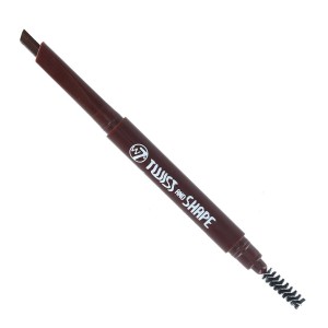 W7 Twist And Shape Angled Eyebrow Pencil With Spoolie ~ Brown