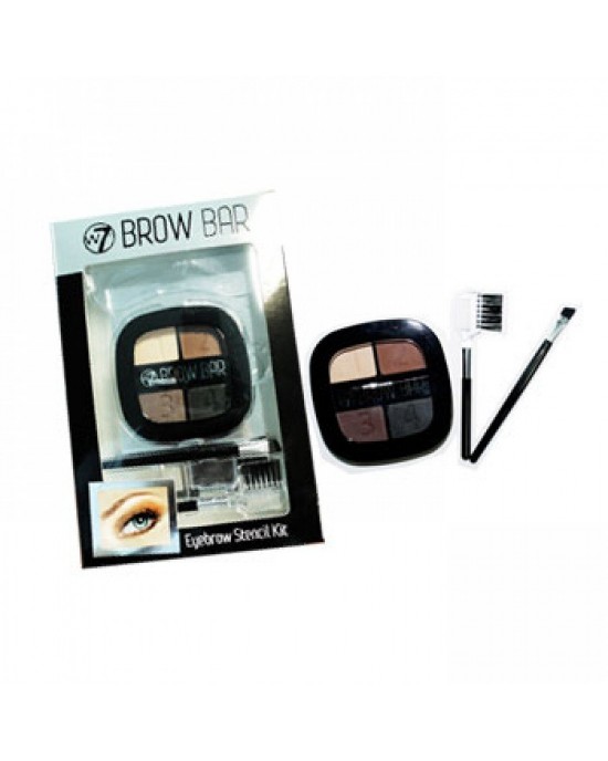 W7 Brow Bar Eyebrow Stencil Kit, Black Friday Event, W7 Cosmetics 