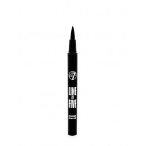 W7 Line to Five Waterproof Felt Tip Eyeliner Pen ~ Black