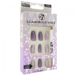 W7 Glamorous False Nails ~ Glitter All The Way