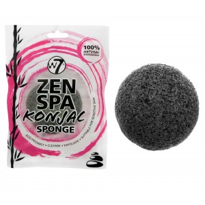 W7 Zen Spa Konjac Sponge ~ Black