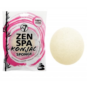 W7 Zen Spa Konjac Sponge ~ White