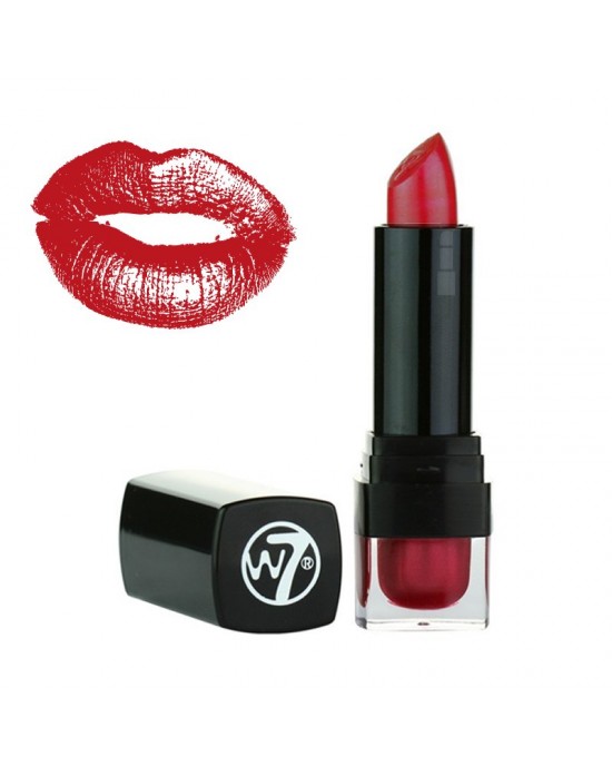 W7 Kiss Lipstick ~ Scarlet Fever, Lipstick, W7 Cosmetics 