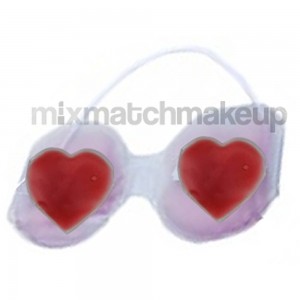 Cooling Soothing Relaxing Gel Eye Mask ~ Love Hearts