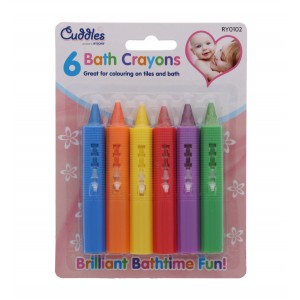 Bath Crayons - 6 Pack