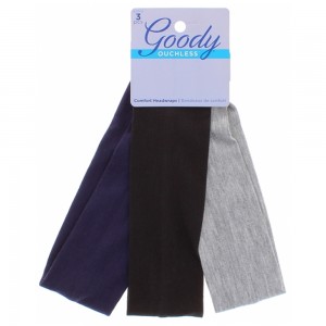 Goody Ouchless Comfort Headwraps Pack Of 3