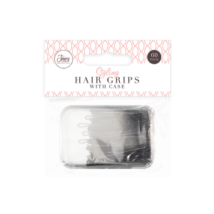 Jones & Co Styling Hair Grips With Case Pack of 60