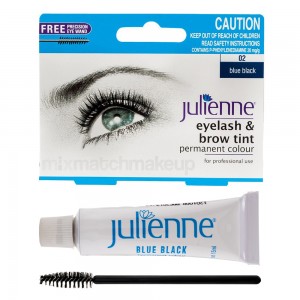 Julienne Eyelash and Eyebrow Permanent Colour ~ 02 Blue Black