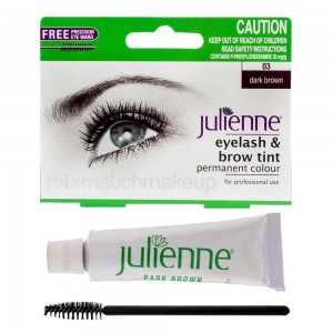 Julienne Eyelash and Eyebrow Permanent Colour ~ 03 Dark Brown