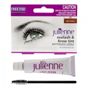 Julienne Eyelash and Eyebrow Permanent Colour ~ 04 Light Brown