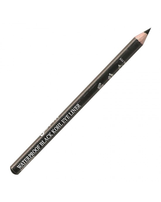 Saffron Soft Kohl Eyeliner Pencil ~ Waterproof Black, Eyes, Saffron London Cosmetics 