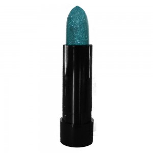 Saffron London Glitter Lipstick ~ Aqua Blue