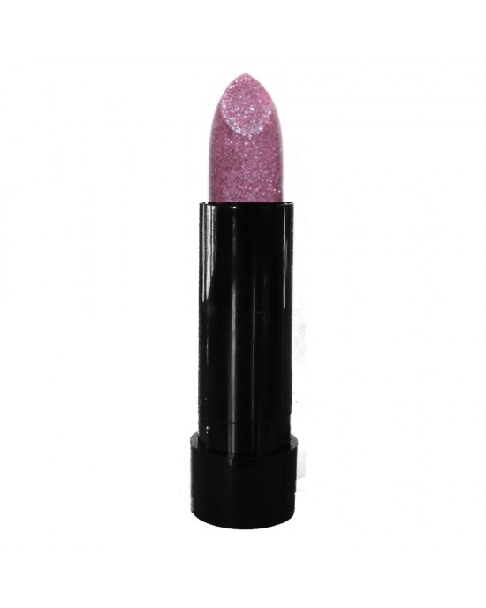 Saffron London Glitter Lipstick ~ Baby Pink, Lipstick, Saffron London Cosmetics 
