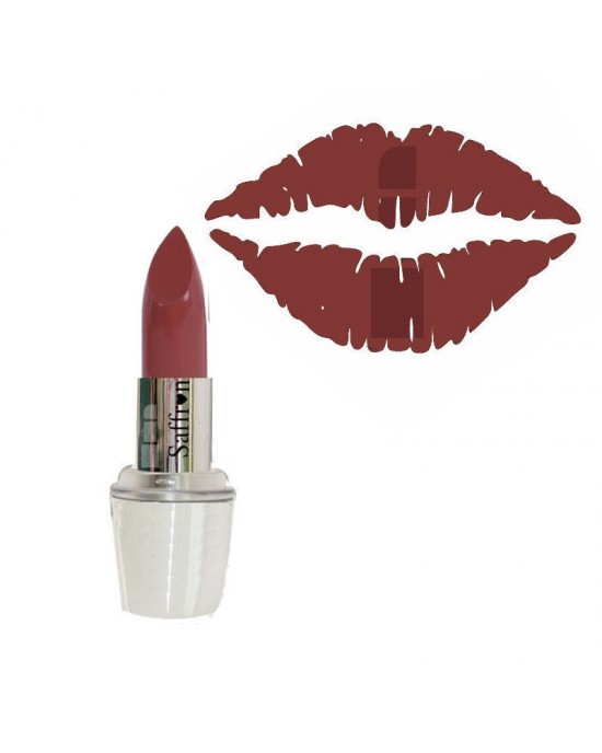 Saffron Lipstick ~ 23 Teddy Bear, Lips, Saffron London Cosmetics 