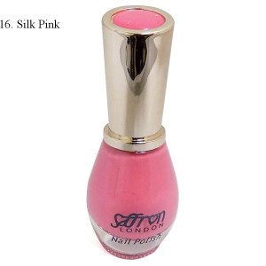 Saffron Nail Polish ~ 16 - Silk Pink 